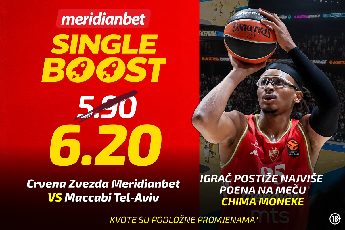 Crvena zvezda Meridianbet vida rane sa derbija protiv Maccabija