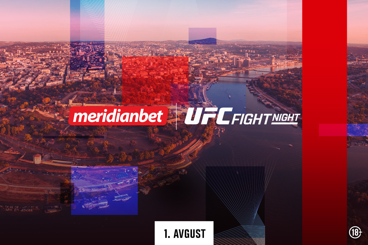 Meridianbet zvanični sponzor UFC Fight Night Belgrade