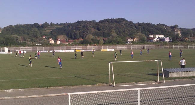 Detalj sa utakmice Vučijak - Proleter odigrane u 1. kolu