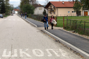 U naselju Rudnik izgrađena pješačka staza
