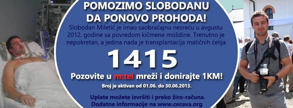 Pomozite Slobodanu da ozdravi