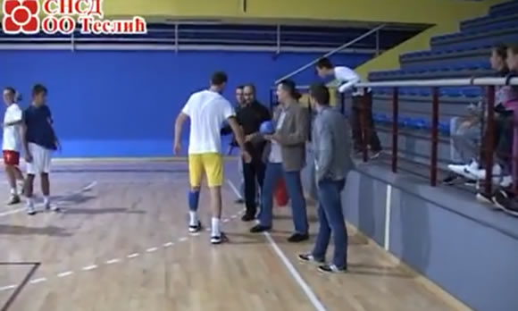 Поклон лопте за ЖРК Борја Теслић